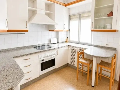 Köök - Apartment with Balcony in Badajoz Centre