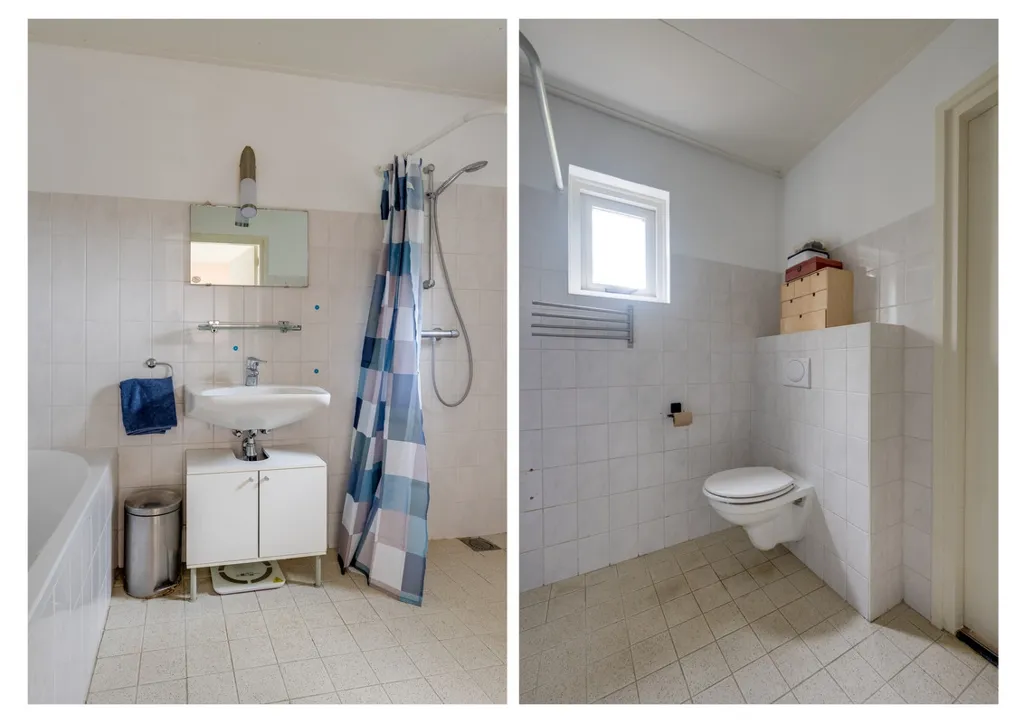 Salles de bain - Two-Storey House with Garden in Rijen