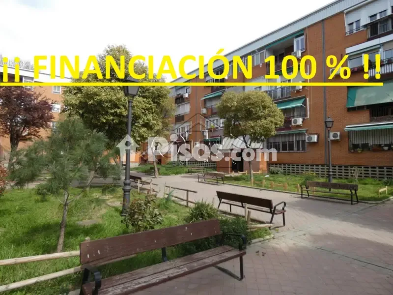 Jardin - Spacious Apartment with Terrace in Usera, Madrid