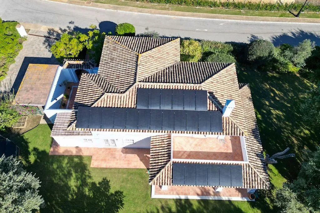 Vue aérienne - Detached House with Golf View in Sotogrande