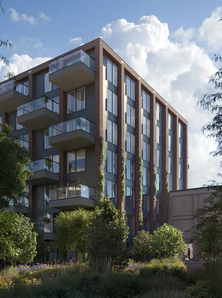 Extérieur - New Build Apartment with Terrace in Utrecht Schepenbuurt