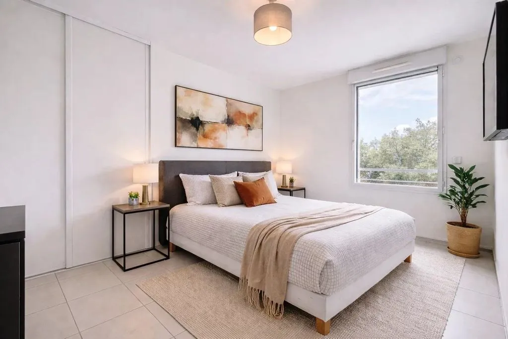 Chambres - Appartement Luxe avec Vue Mer à Beausoleil