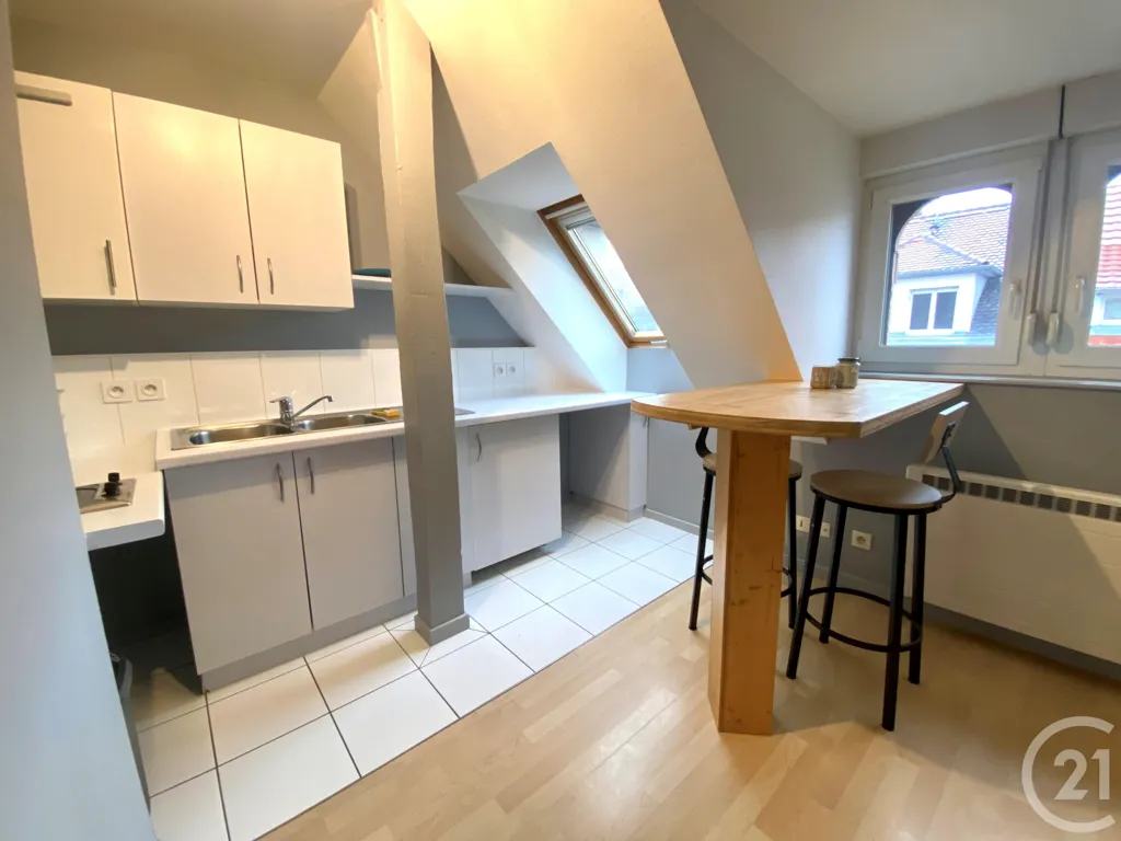 Köök - Meubled Studio with Kitchen in Schiltigheim