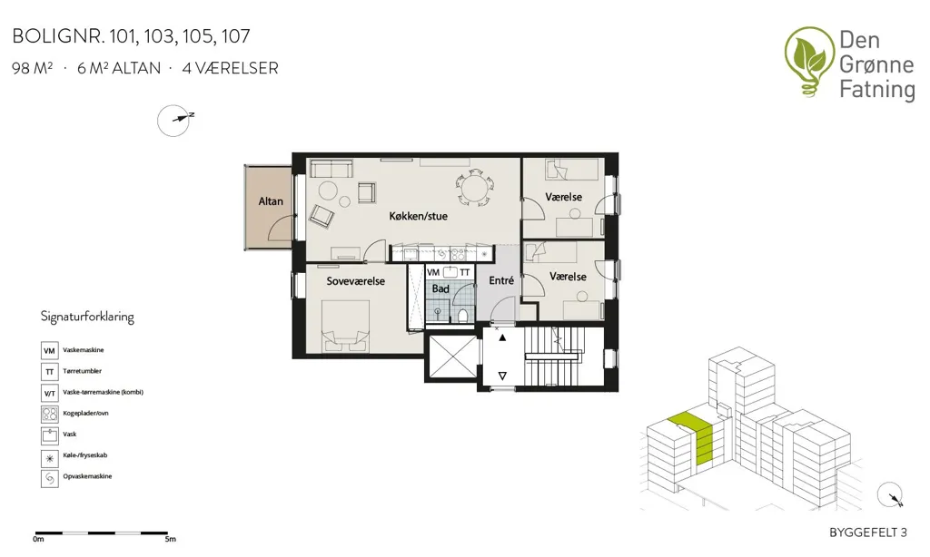 Plan - Apartment with Balcony in Herlev Centre