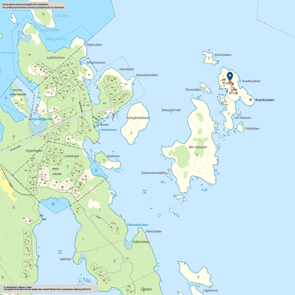 5-toaline maja asukohas Norrtälje kommun