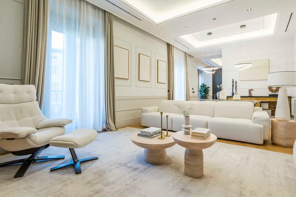 Séjour - Renovated Flat Near Velázquez, Madrid