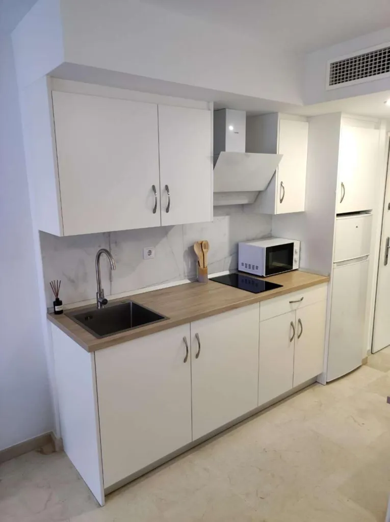 Cucina - West-Facing Apartment with Terrace in Benalmádena