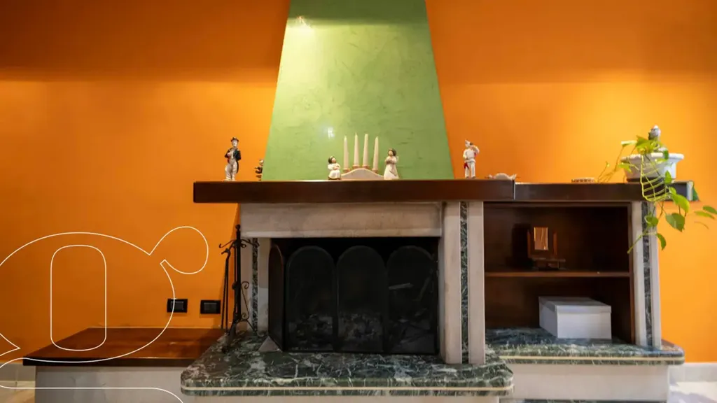 Soggiorno - Apartment with Terrace in Marsciano Centre