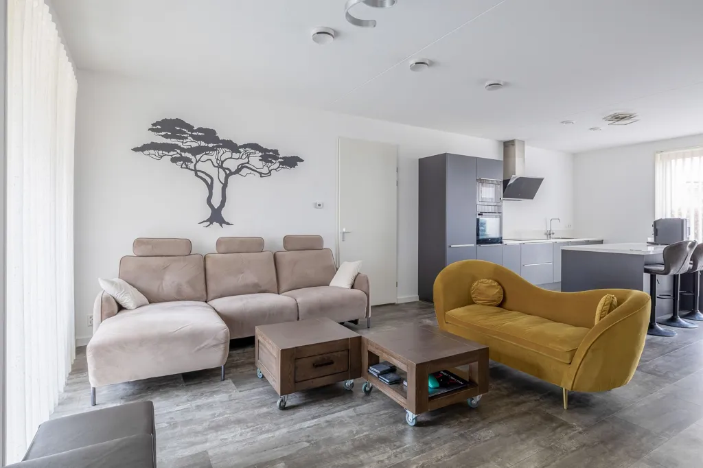 Soggiorno - Modern Flat with Balcony and Rooftop in Delfshaven