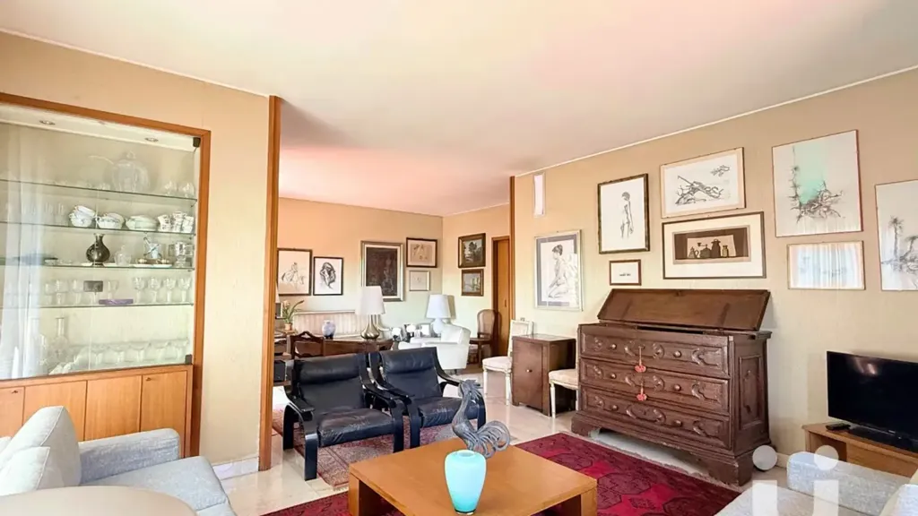 Séjour - Apartment with Five Balconies in Ostiense