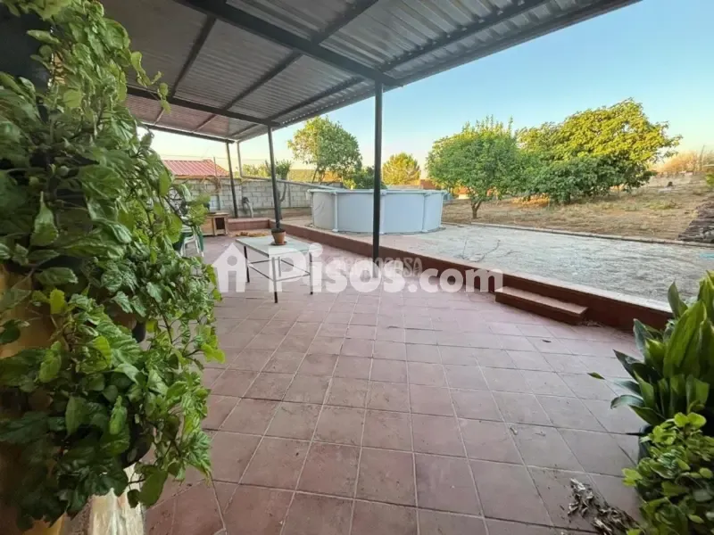 Terrasse - Rustic House with Pool in El Campillo