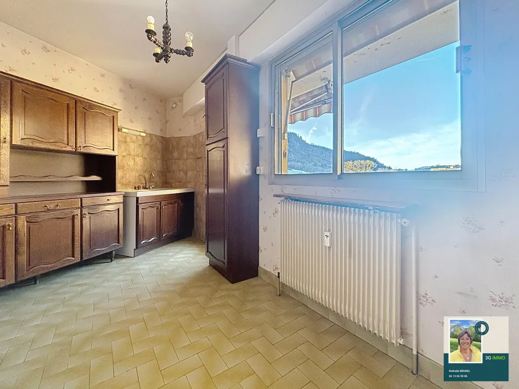 Cuisine - Studio avec Balcon et Vue Montagne à St-Jeoire