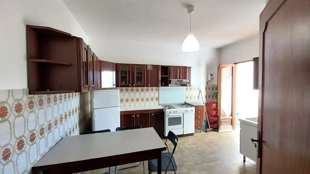 Köök - Apartment with Sea View in Belvedere Marittimo