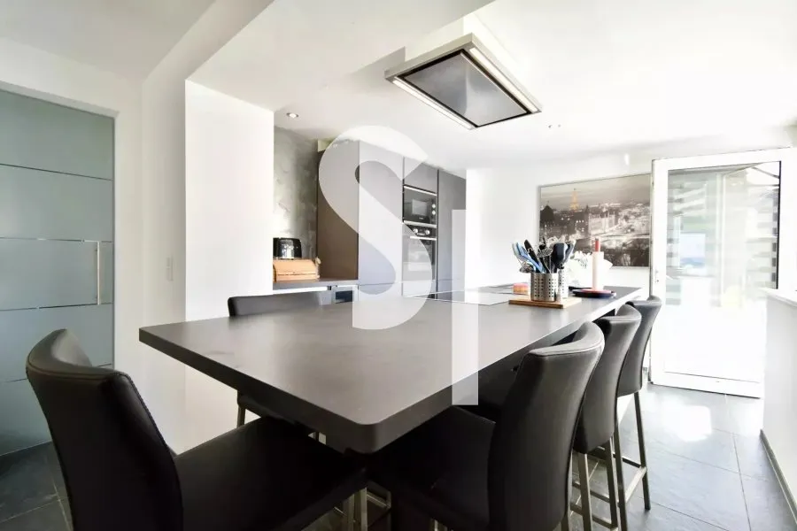 Söögituba - Renovated Terraced House with Garden in Messancy
