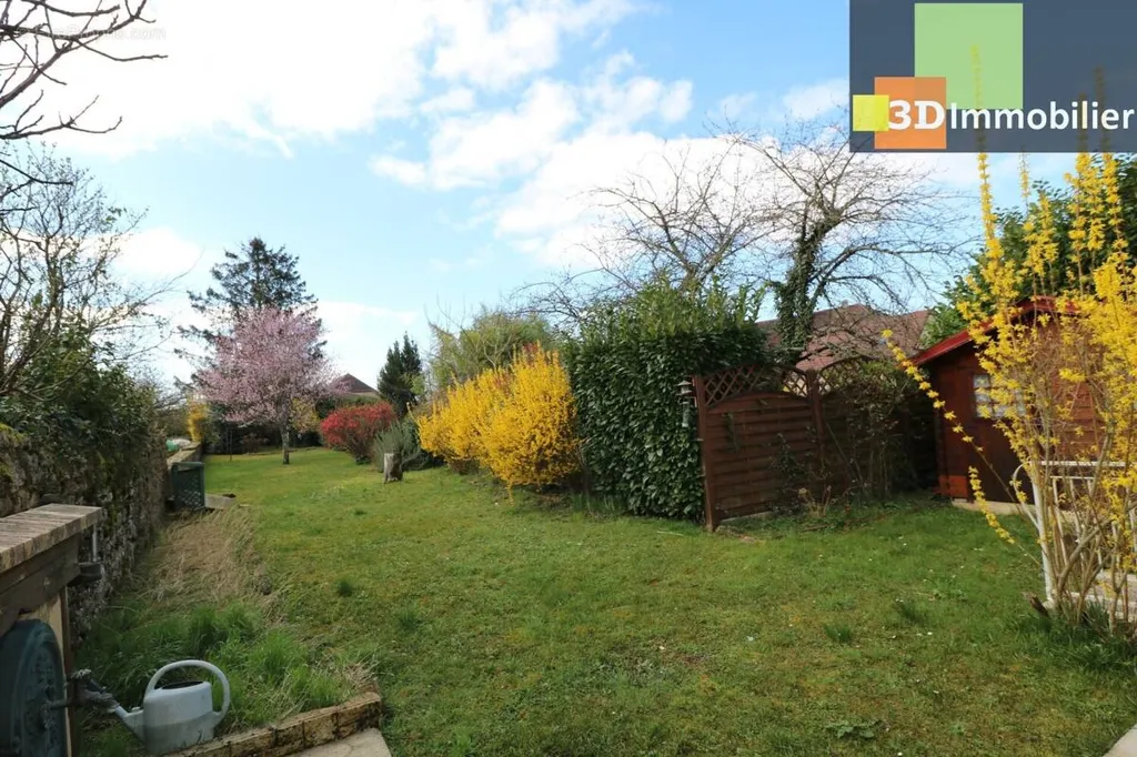 Jardin - Maison Vigneronne avec Jardin à Domblans
