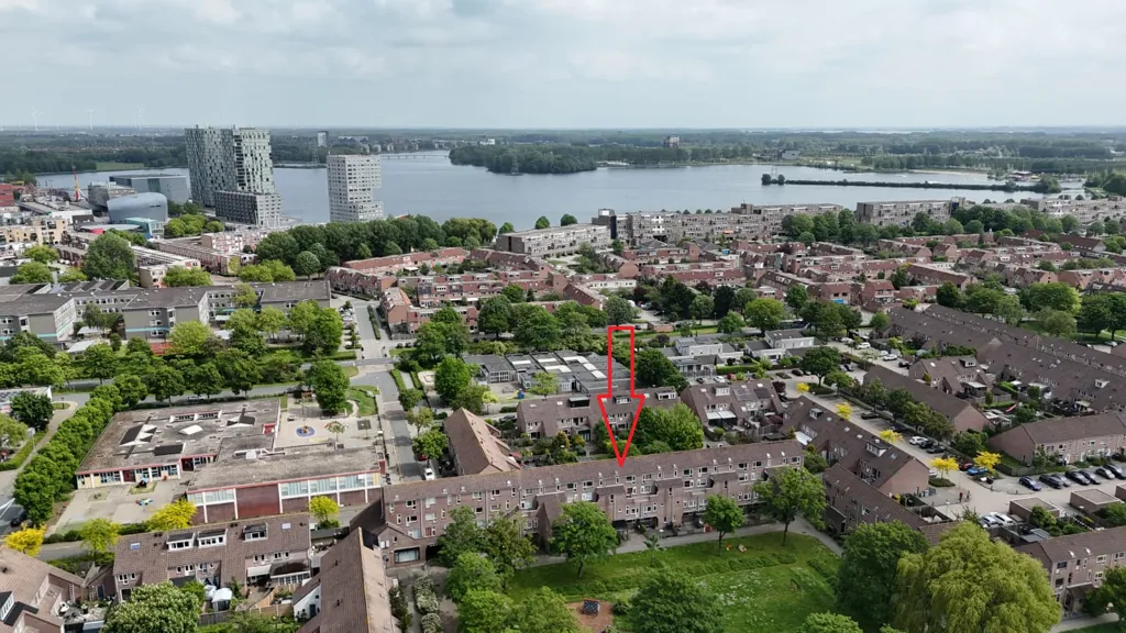 Vue aérienne - Corner House in New Brooklyn, Almere