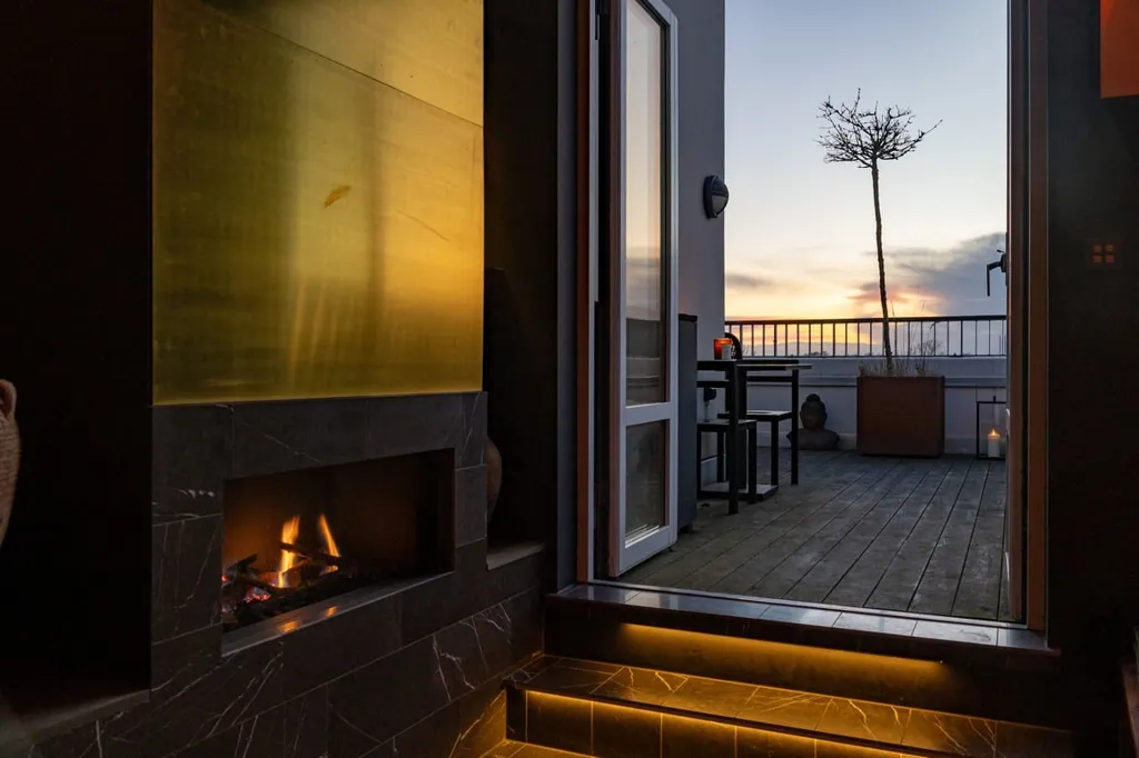 Terrasse - Modern Two-Bedroom Flat with Dual Terraces in Malmö