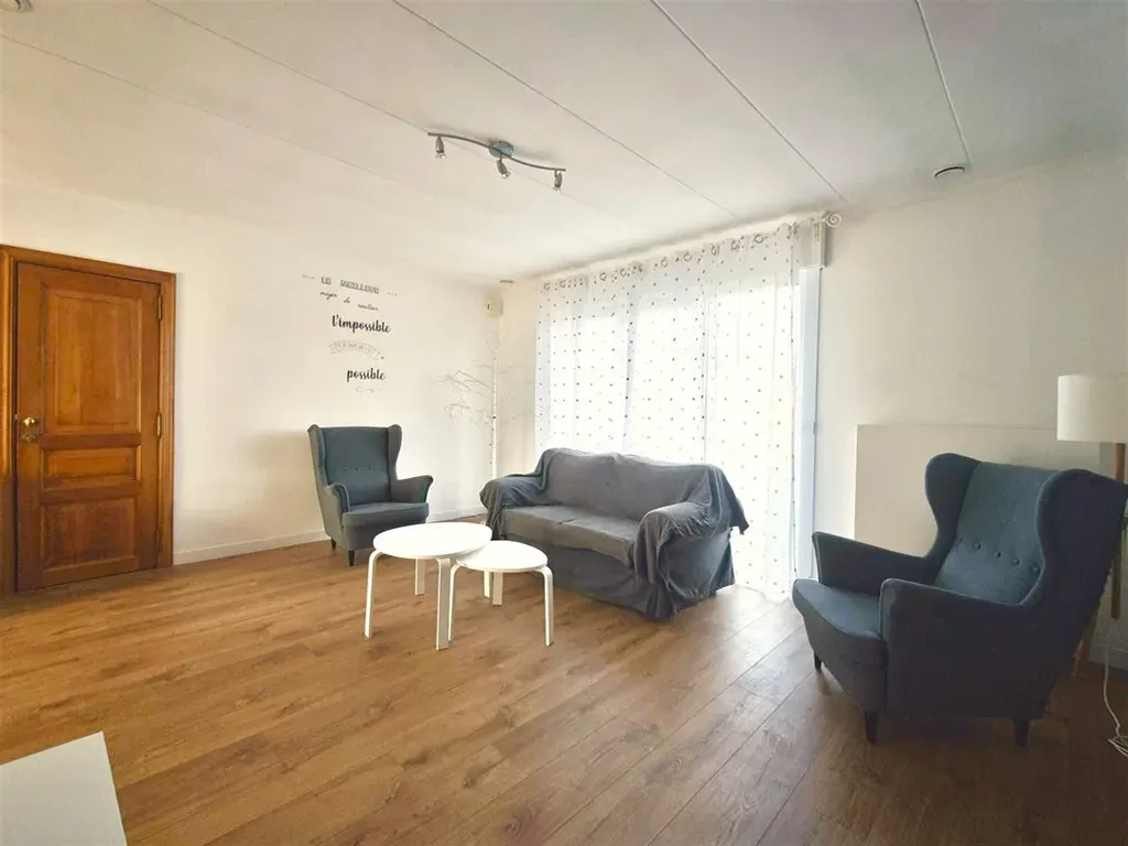 Living Room - 3-Façade House with Garden in Mons