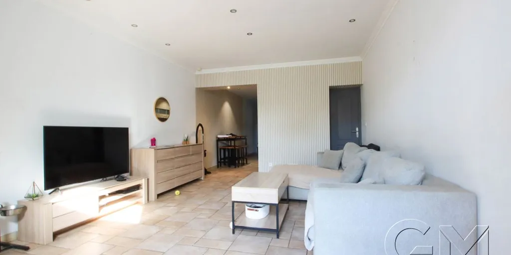 Séjour - Appartement au Rez-de-chaussée à Moeskroen avec 1 Chambre