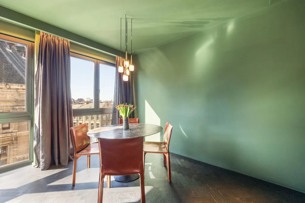 Sala da pranzo - Glass-Fronted Apartment in Antwerp Centre