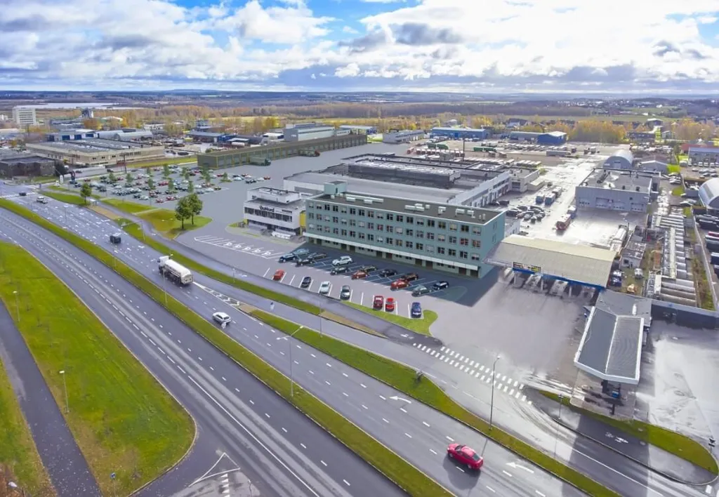 Vue aérienne - Renovated Office Space in Ringtee 25, Tartu