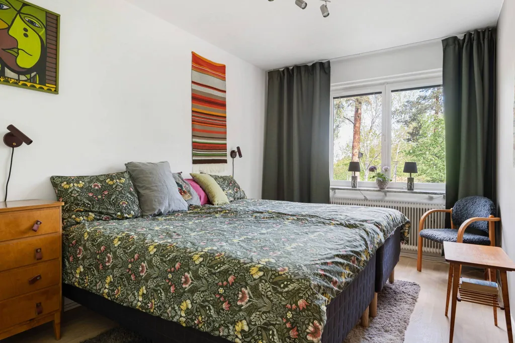 Camere da letto - Apartment with Balcony in Huddinge