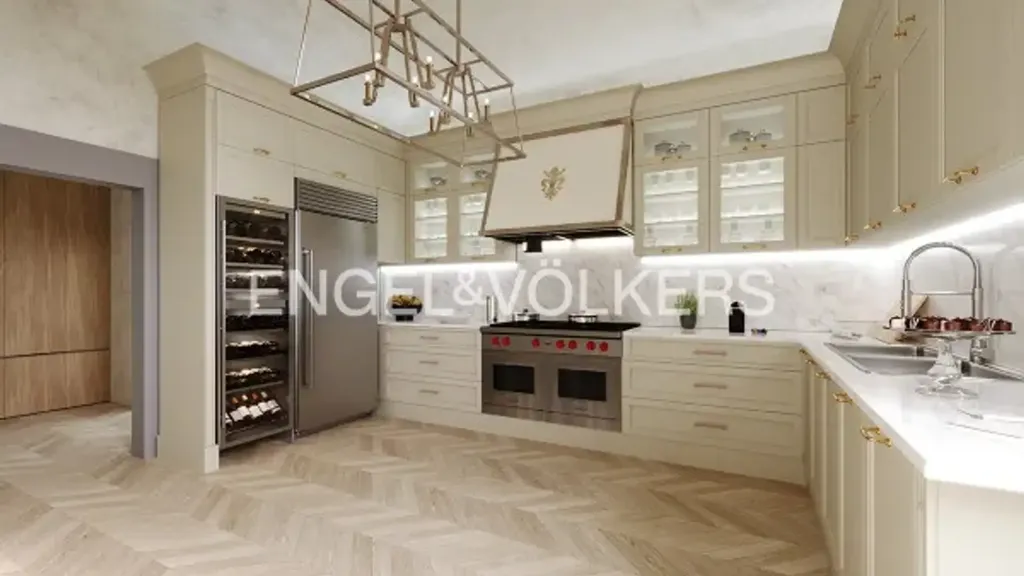 Cuisine - Historic Villa Apartment with Garden in Settignano