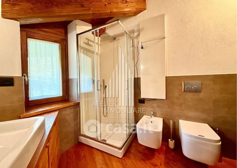 Bagni - Mansard Apartment with Mountain View in Pré-Saint-Didier