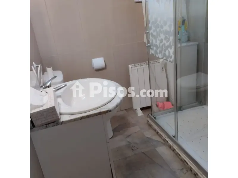 Bathrooms - Apartment with Terraced View in Logroño