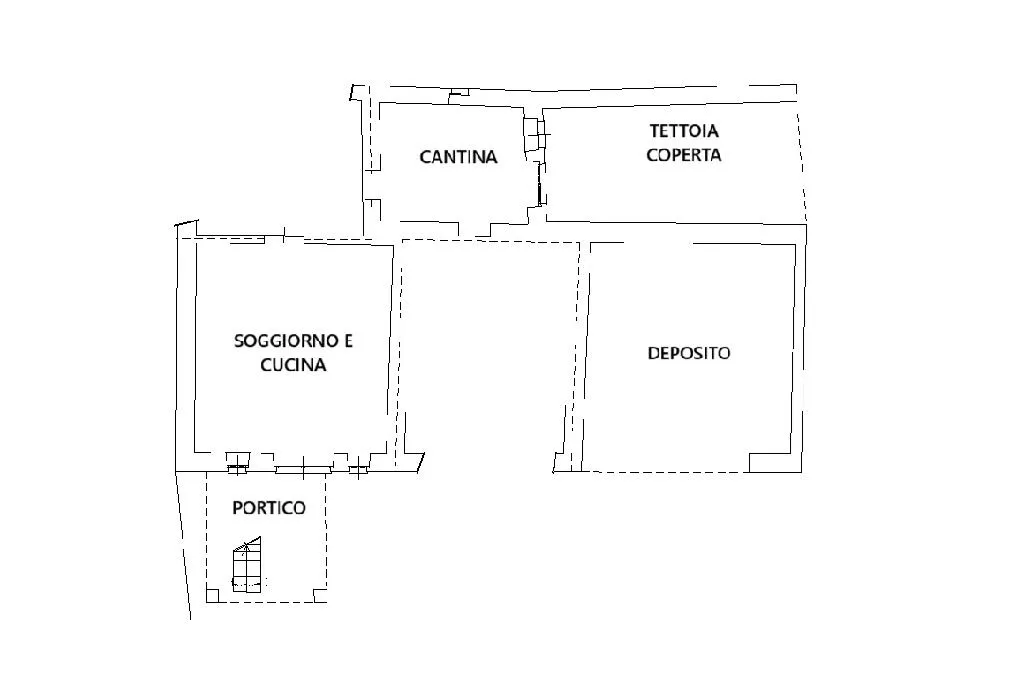 Plan - Semi-Detached Rustic House with Land in Envie