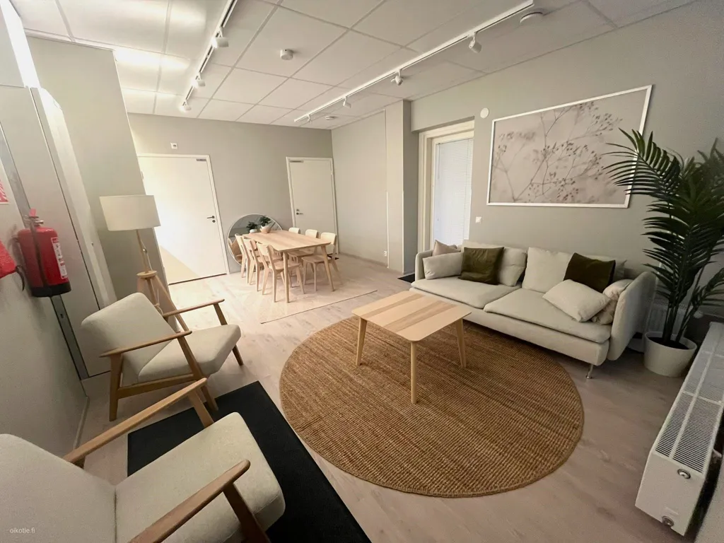 Séjour - Modern Apartment with Balcony in Vuosaari