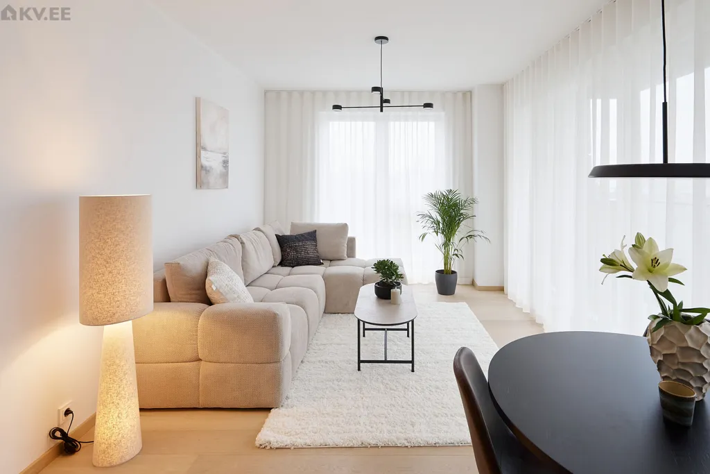 Soggiorno - Modern Flat with Balcony in Tallinn City Centre