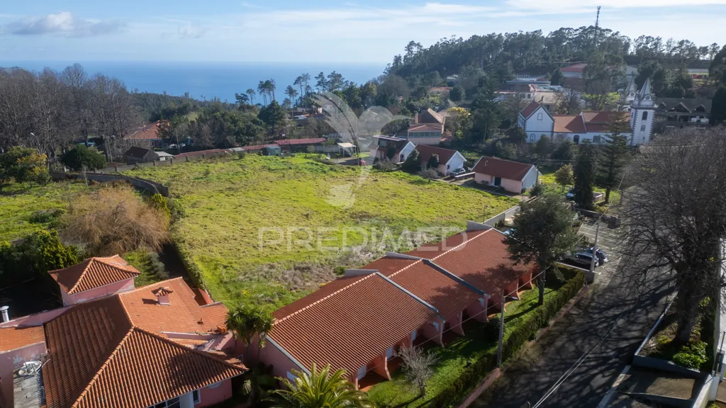 Õhuvaade - Construction Plot with Sea View in Prazeres