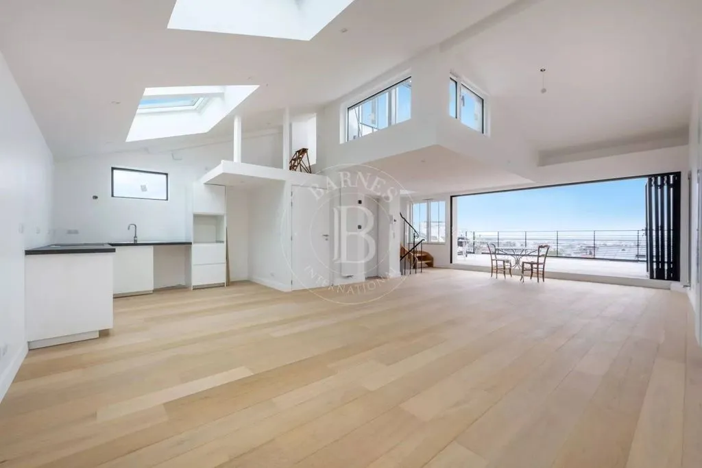 Séjour - Maison Contemporaine avec Jardin Privé à Montreuil