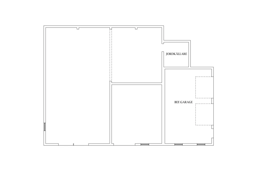 Plan - Villa with Workshop in Idyllic Setting