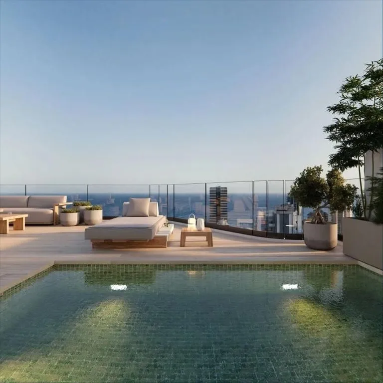 Piscine - Luxury 3-Bedroom Apartment with Pool in Calpe