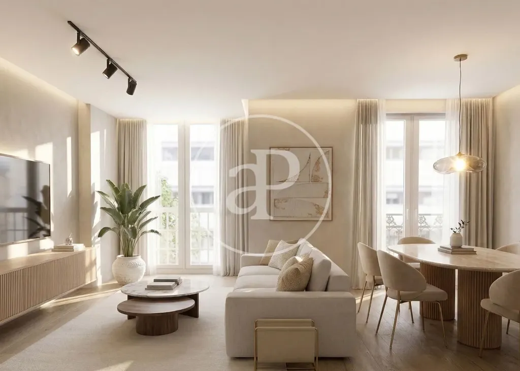 Séjour - Modern Apartment with Pool in Salamanca, Madrid