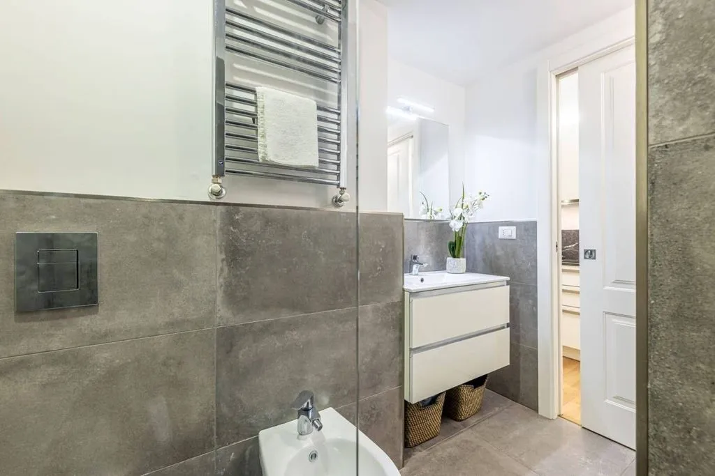 Salles de bain - Luxury Loft with Metro Access in Milan