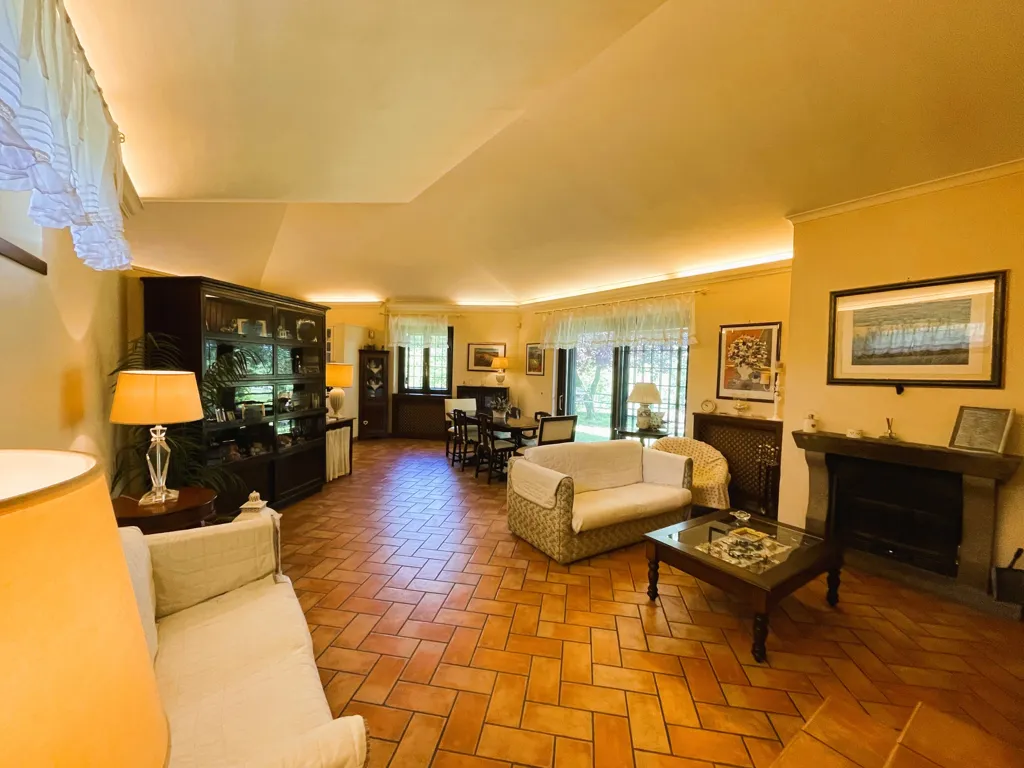 Séjour - Villa with Private Park in Campagnano di Roma