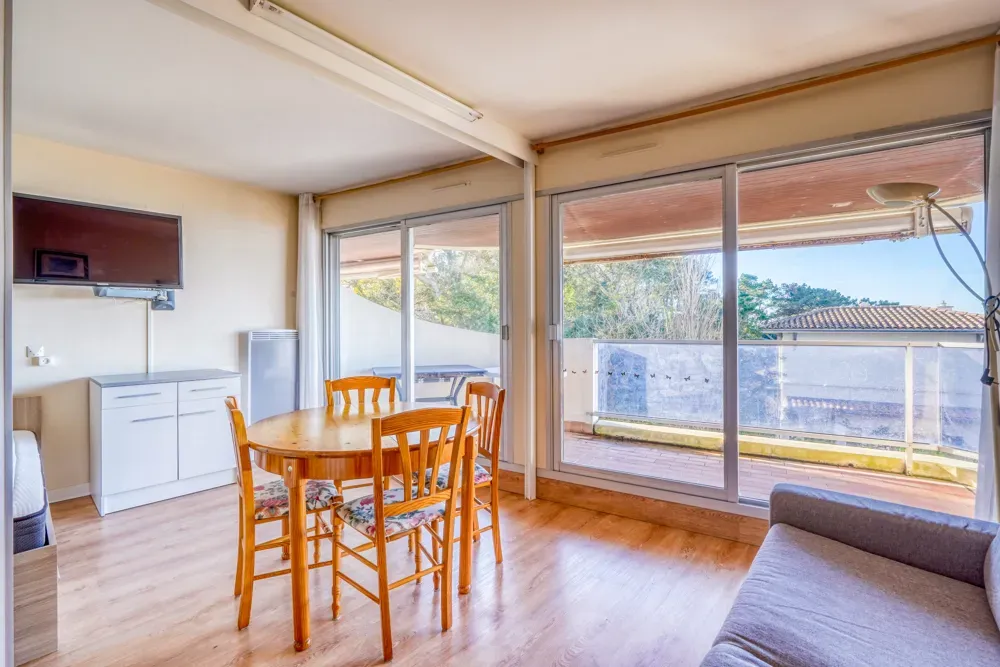 Séjour - Appartement avec Vue Imprenable au Bassin d'Arcachon