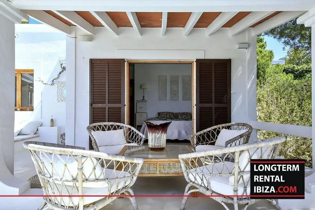 Terrasse - Chalet with Pool and Sea View in Cala Vedella