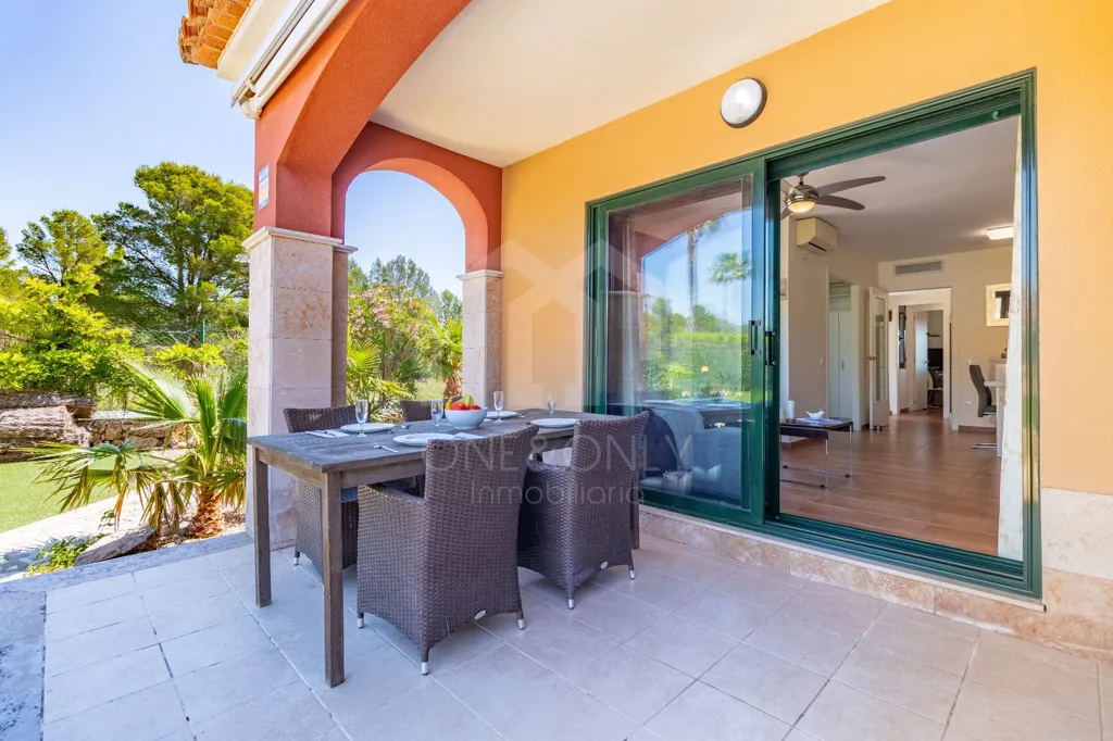 Terrasse - Duplex with Pool View in El Casalot-Bonmort