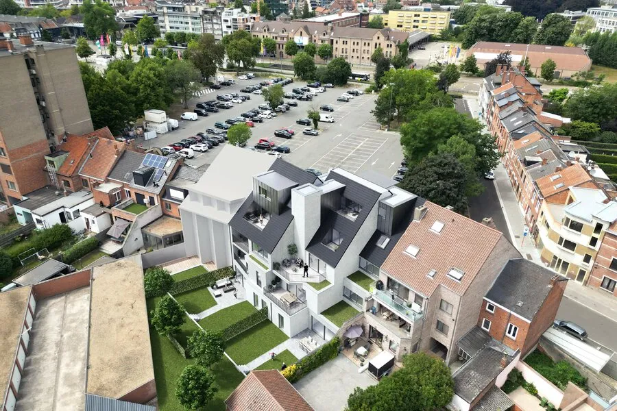 Õhuvaade - Modern Apartments with Terraces in Hasselt