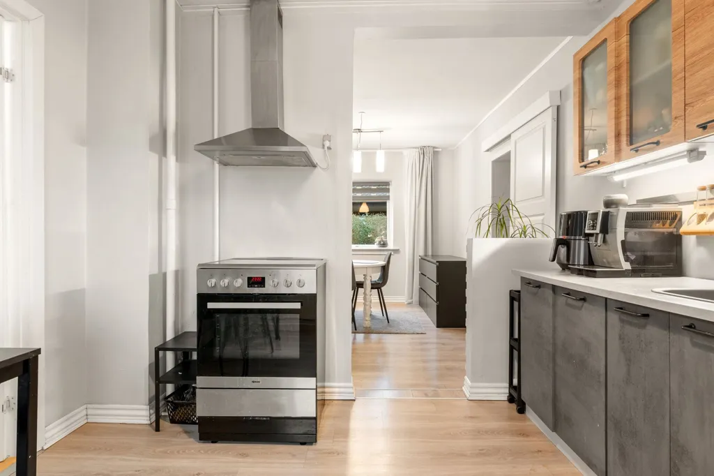 Kitchen - 1952 Villa with Garden in Søndersø