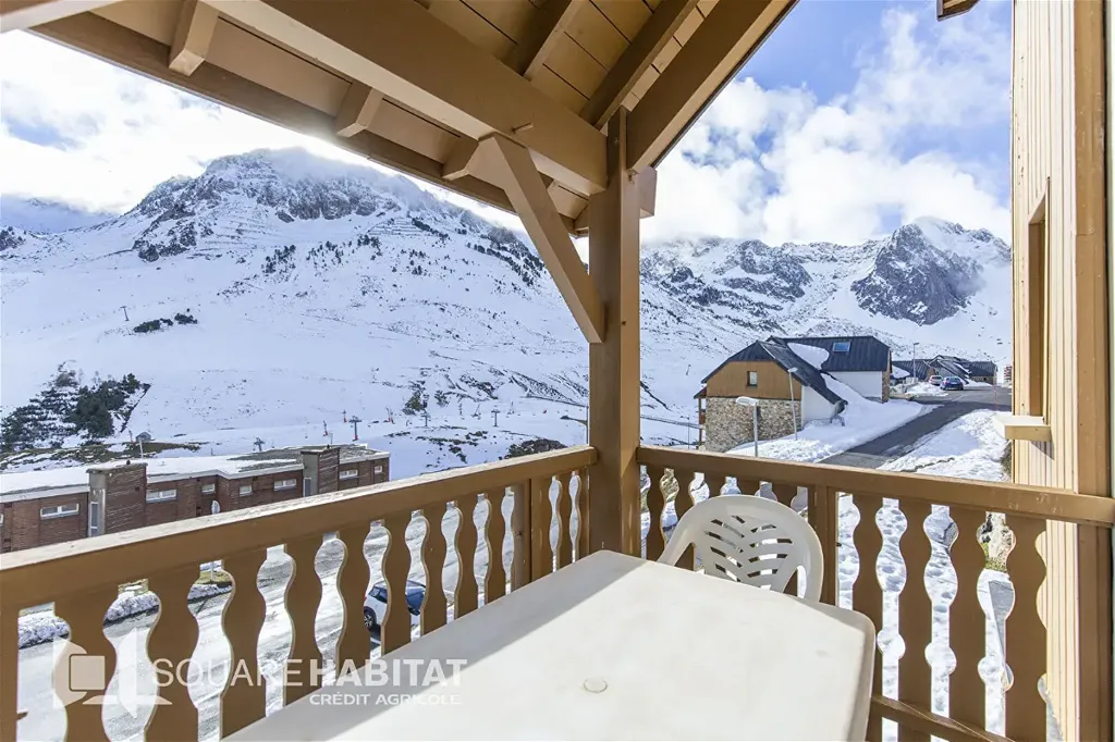 Studio avec Balcon Sud à La Mongie