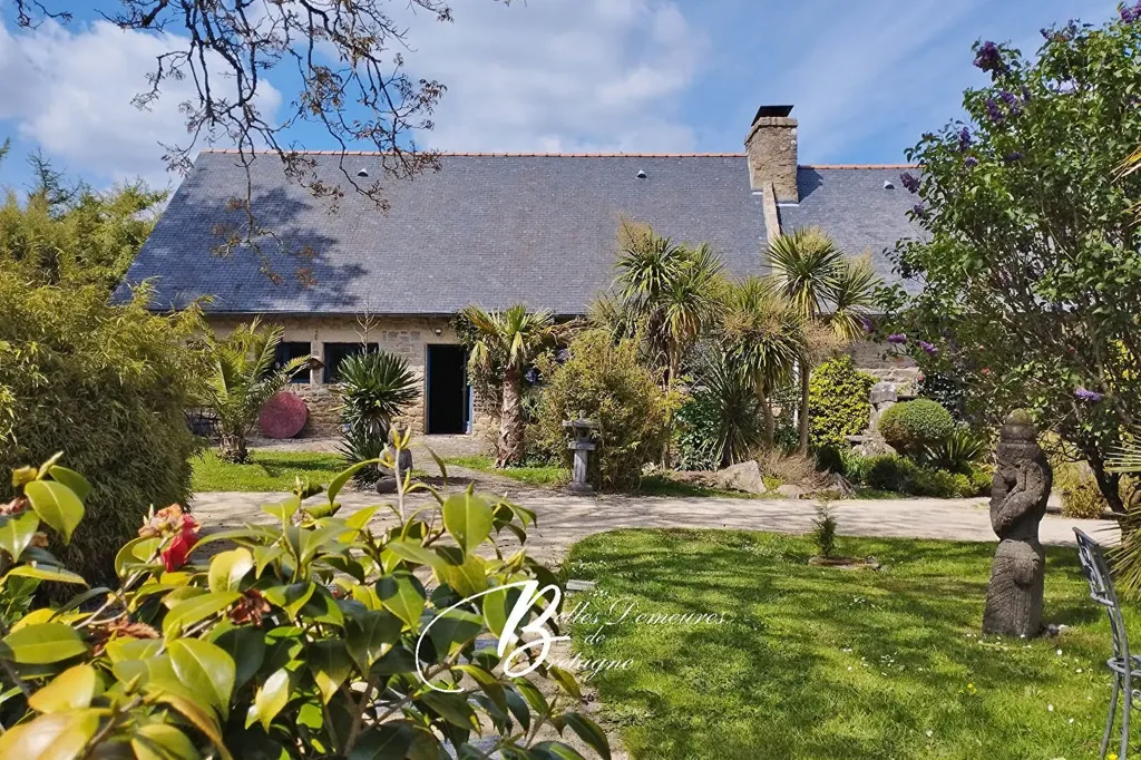 Extérieur - Propriété avec Trois Longères et Piscine à Ria d'Etel