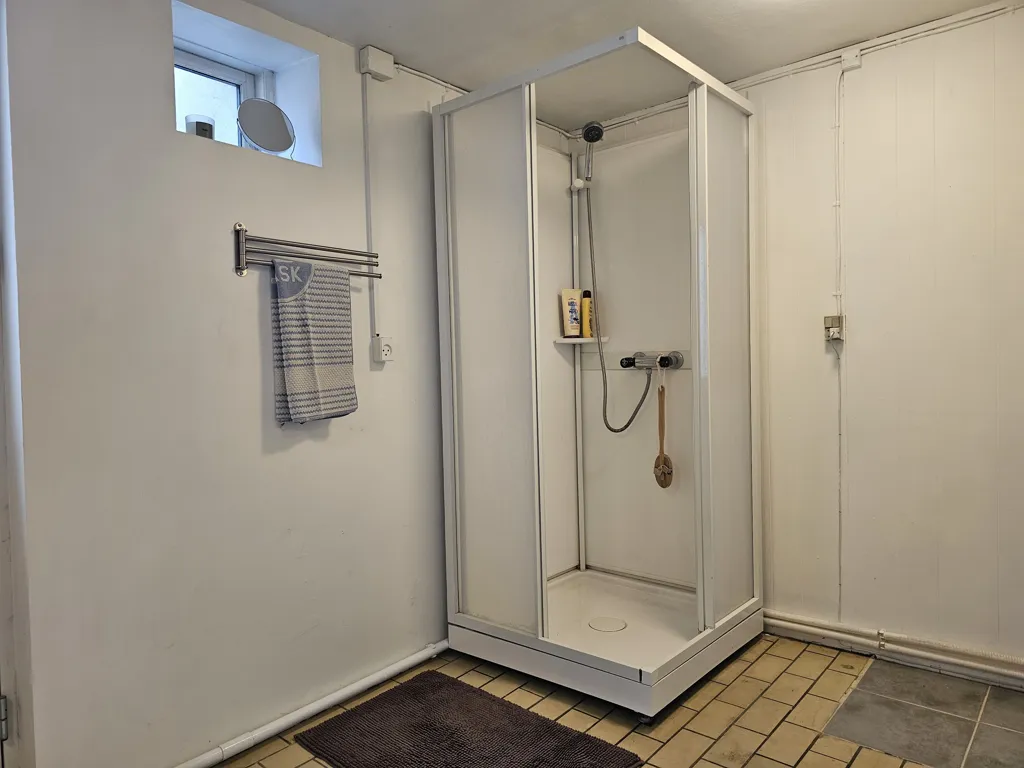 Salles de bain - Charming Basement Flat with Terrace in Lyngby