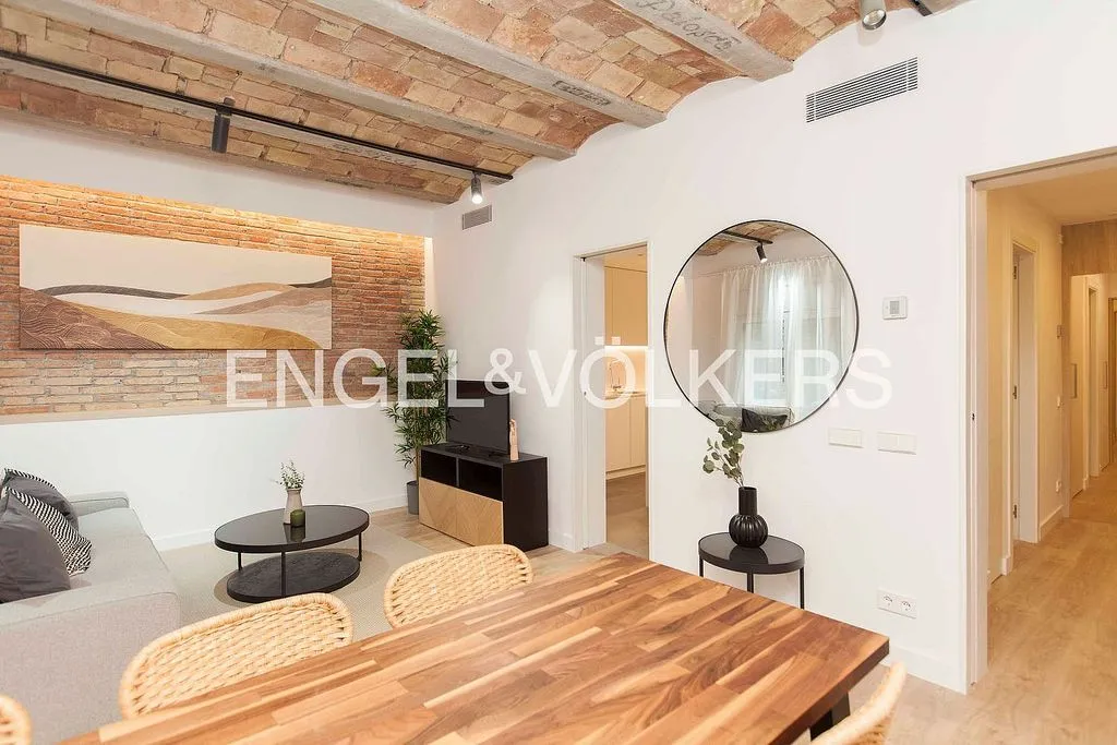 Söögituba - Reformed Apartment with Catalan Vault in El Putxet