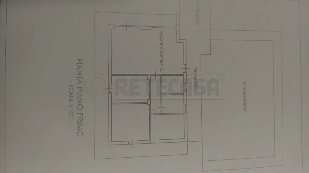 Plan - Duplex Apartment with Triple Exposure in Siracusa