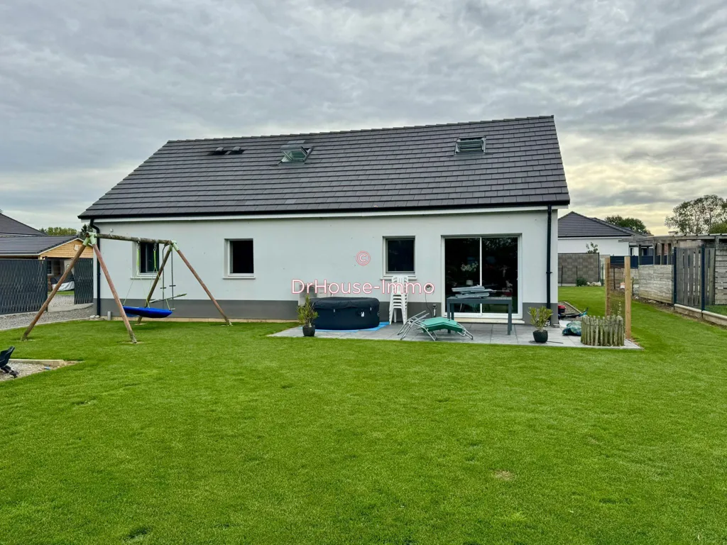 Jardin - Maison Récente avec Terrain Plat à Petit Caux